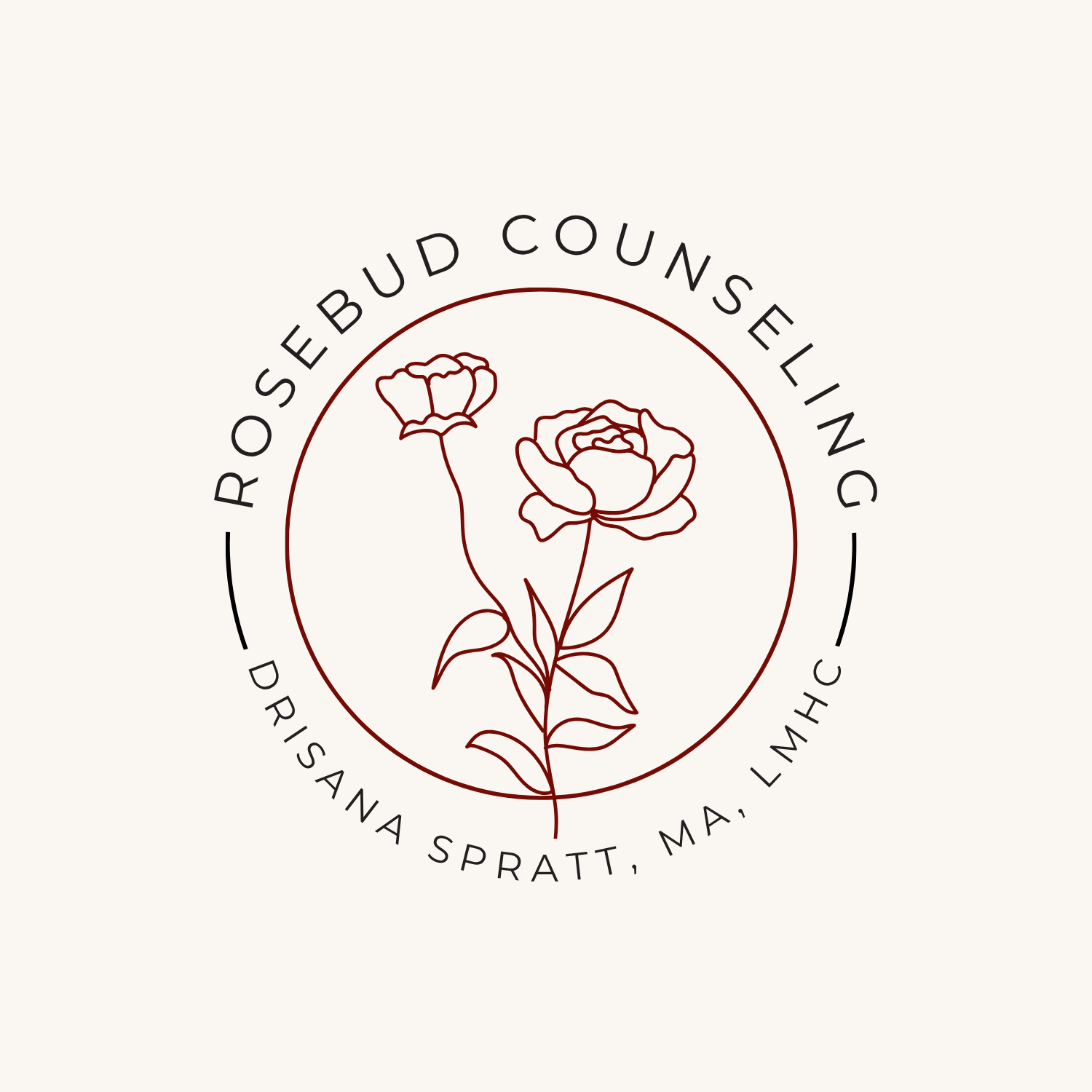 Rosebud Logo Simple